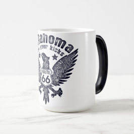 Taza Mágica Ruta 66 de Oklahoma, consigue tus patadas