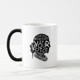 Taza Mágica Ruth  Expresa Tu Opinión Incluso Si Tu Voz Tiembra