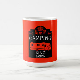 Taza Mágica RV Camping King USA