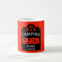 Taza Mágica RV Camping King USA