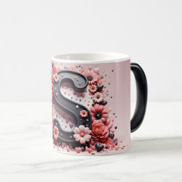 Taza Mágica S Valentine Alphabet 3D