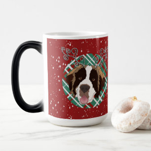 Taza Mágica Saint Bernard, navidades