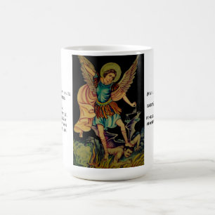 Taza Mágica Saint Michael Blessing Mug