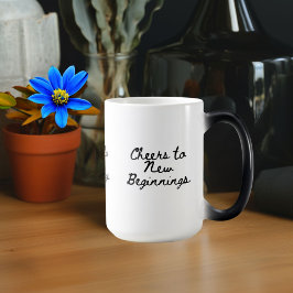 Taza Mágica Saludos por nuevos comienzos
