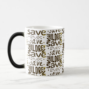 Taza Mágica Salven niños, salven vidas