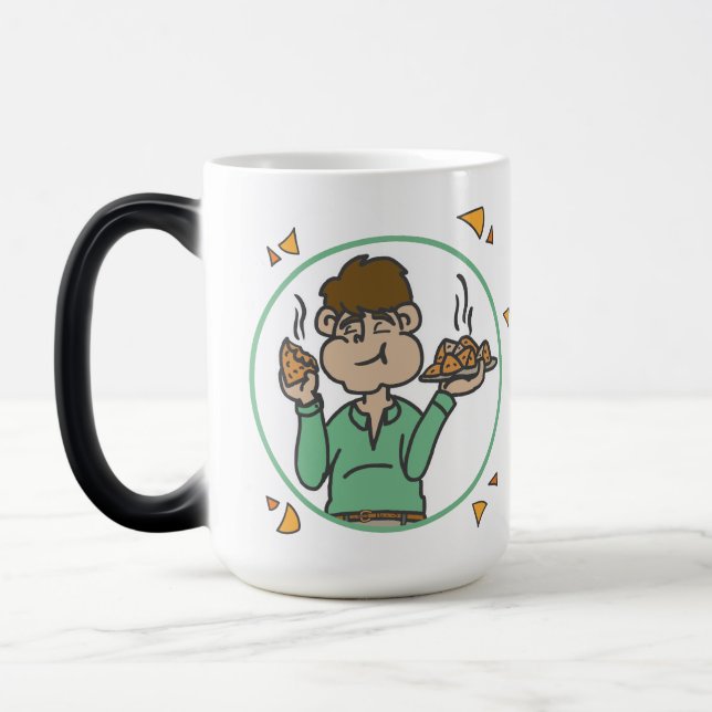 Taza Mágica Samosa Boy ama a Chai 2.0 - Magia Mug (Izquierda)