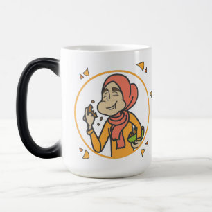 Taza Mágica Samosa Chica ama a Chai 2.0 - Magic Mug