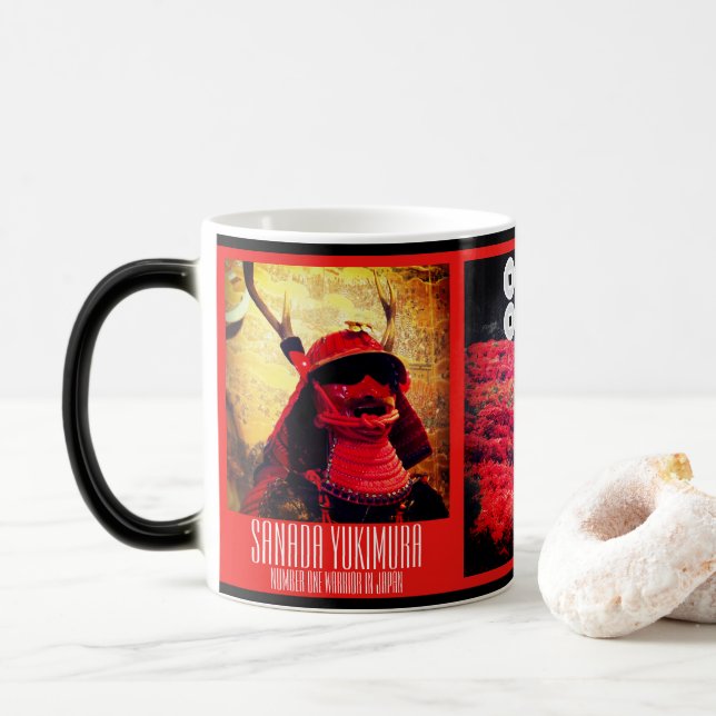 Taza Mágica SANADA YUKIMURA：Morphing Mug (Con donut)