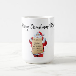 Taza Mágica Santa Claus