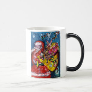 TAZA MÁGICA SANTA CLAUS, NAVIDADES REGALOS Y JUGUETES