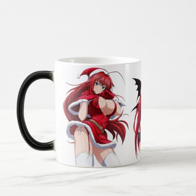 Taza Mágica Santa Diva Anime Winter Outfit - Mug (Izquierda)