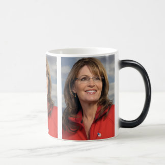 Taza Mágica Sarah Palin Portada Chica Fuera de Control