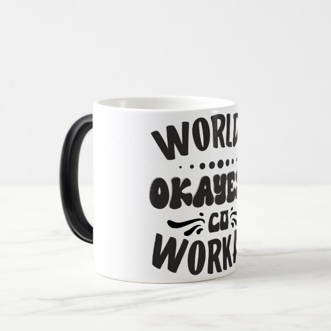Taza Mágica Sarcastic Coffee Quotes (Anverso izquierdo)