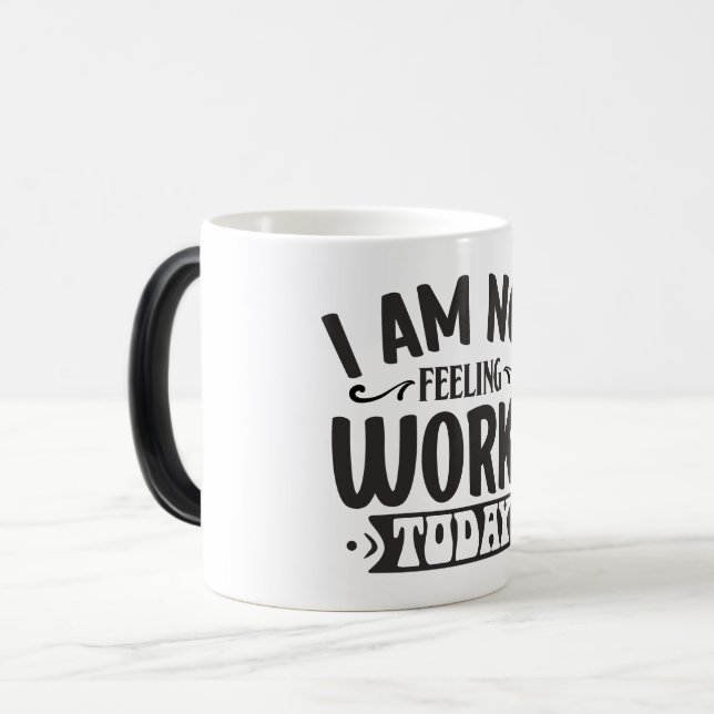 Taza Mágica Sarcastic Coffee Quotes (Anverso izquierdo)