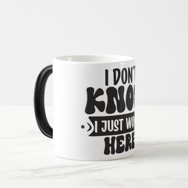 Taza Mágica Sarcastic Coffee Quotes (Anverso izquierdo)