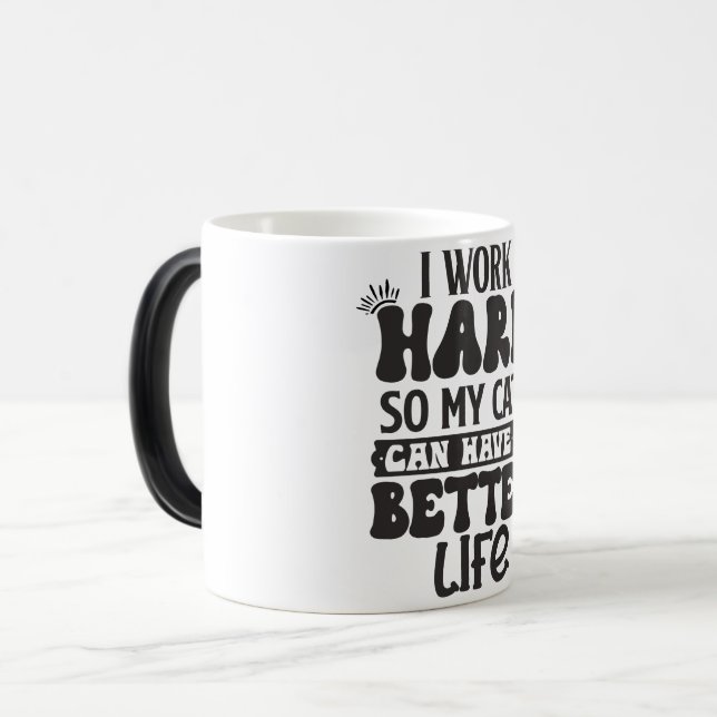 Taza Mágica Sarcastic Coffee Quotes (Anverso izquierdo)