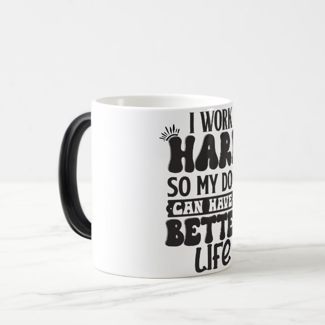 Taza Mágica Sarcastic Coffee Quotes (Anverso izquierdo)