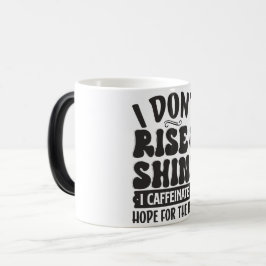 Taza Mágica Sarcastic Coffee Quotes