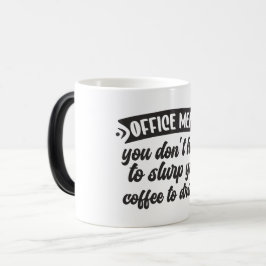 Taza Mágica Sarcastic Coffee Quotes