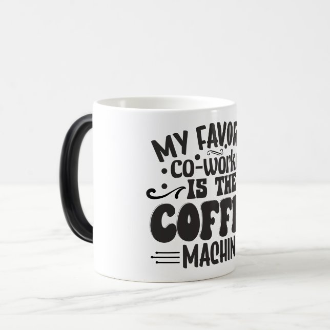 Taza Mágica Sarcastic Coffee Quotes (Anverso izquierdo)