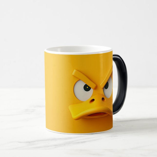 Taza Mágica Sarcastic Duck Face 3D (Anverso derecho)