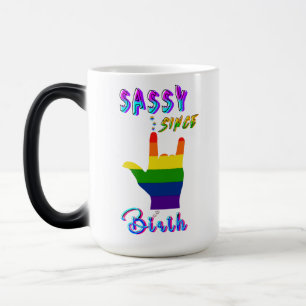 Taza Mágica Sassy desde el nacimiento