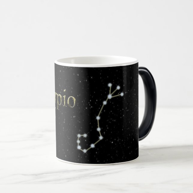 Taza Mágica Scorpio Constellation Mug (Anverso derecho)