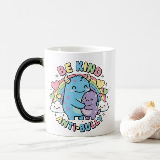 Taza Mágica Sé Amable Anti Acoso 