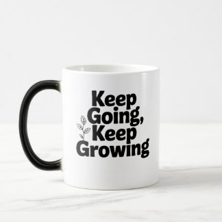 Taza Mágica Seguir Creciendo El Límite - Mentalidad Motivacion