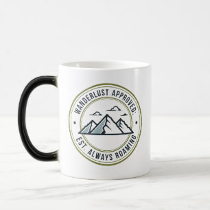 Taza Mágica Sello de pasaporte con problemas de antigüedad