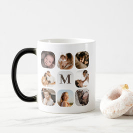 Taza Mágica Sencilla elegancia familiar foto cuadrícula de rec