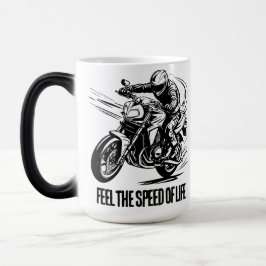 Taza Mágica Sentir la velocidad・de la vida, Racer en movimient