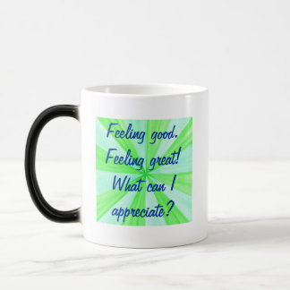 Taza Mágica Sentirse bien, sentirnos bien, abrazos de afirmaci