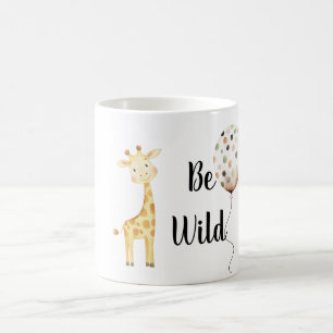 Taza Mágica Ser Amarillo Salvaje Feliz Globo de Puntos de Jira