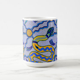 Taza Mágica Serpiente tribal