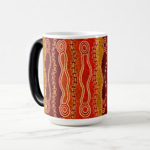 Taza Mágica Serpientes aborígenes.