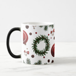 Taza Mágica Seta Única del Bosque & Adorno de Punto 