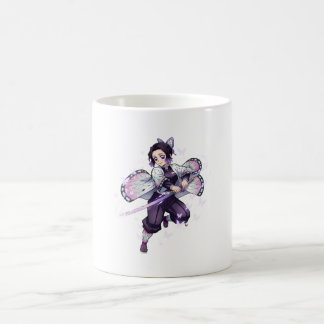 Taza Mágica Shinobu Kocho Insect Hashira - Baile de Mariposa A