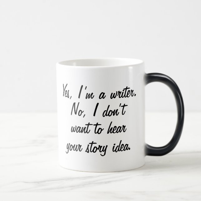 Taza Mágica Sí, soy escritor (Derecha)