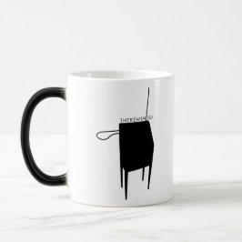 Taza Mágica Silueta de 30 RCA (negro)