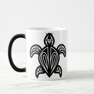 Taza Mágica Silueta de tortuga marina