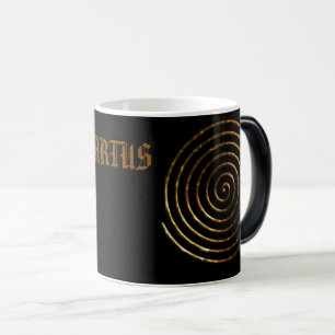 Taza Mágica Símbolo céltico espiral,Personalizar