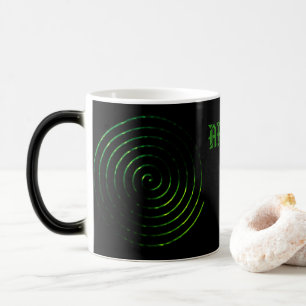 Taza Mágica Símbolo céltico espiral,Personalizar música mágica