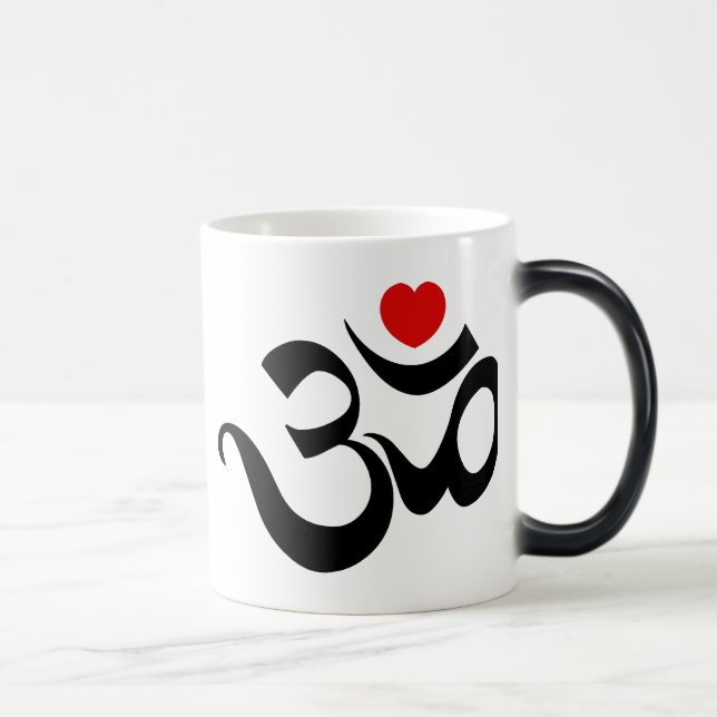 Taza Mágica Símbolo de OM (Derecha)