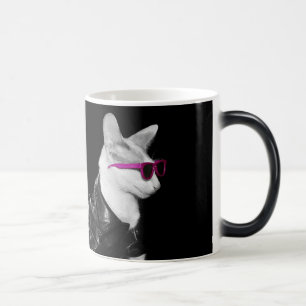 Taza Mágica Skeezix el gato "chico malo"