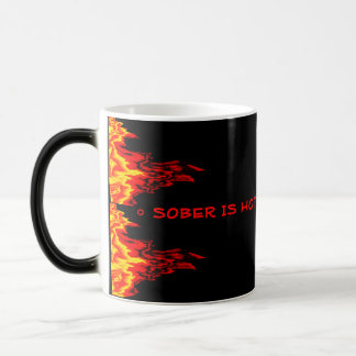 Taza Mágica Sobrio se arde caliente y