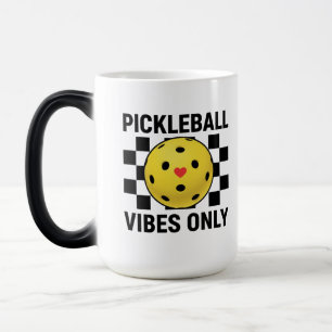 Taza Mágica Sólo Vibraciones de Pickleball