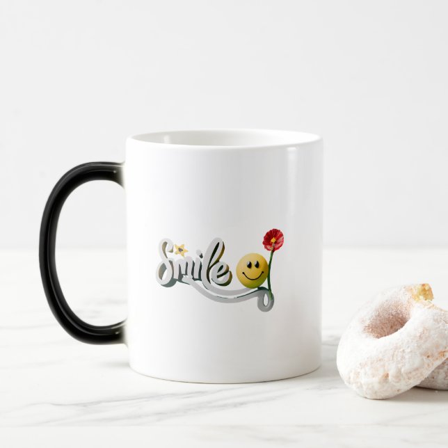 Taza Mágica Sonrisa, tazón (Con donut)
