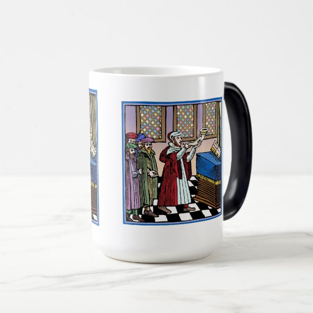 Taza Mágica Soplando La Mug De Shofar (Anverso derecho)