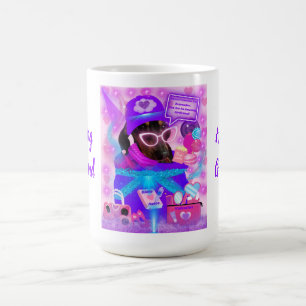 Taza Mágica Sorprendente novia Doxie Coffee Mug
